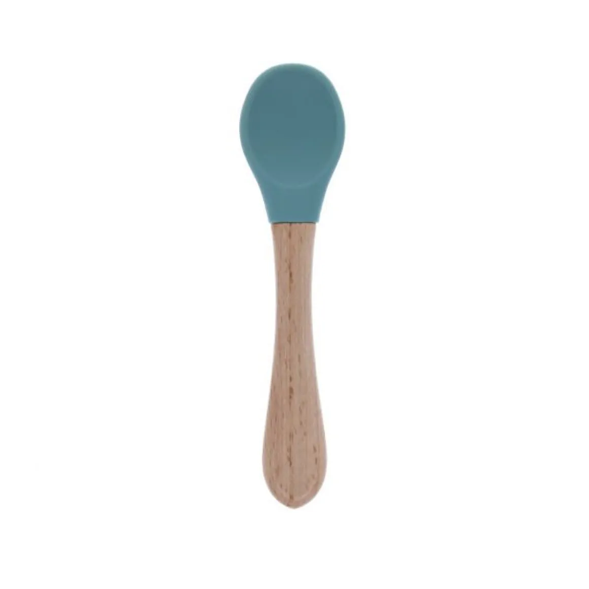 Ensemble vaisselle en silicone bleu ciel
