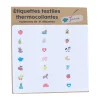 Etiquettes thermocollantes pour textiles enfant
