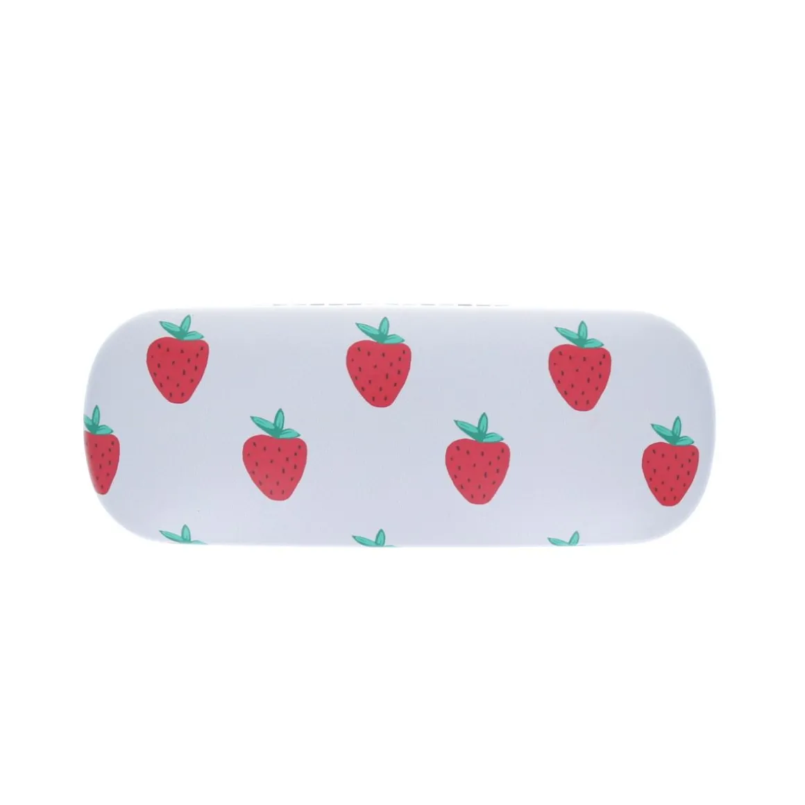 Etui à lunettes fraise
