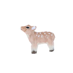 Figurine faon en bois