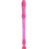 Flûte à bec à paillettes rose