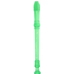 Flûte à bec à paillettes verte