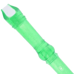 Flûte à bec à paillettes verte