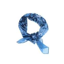 Foulard bandana bleu - Petit format