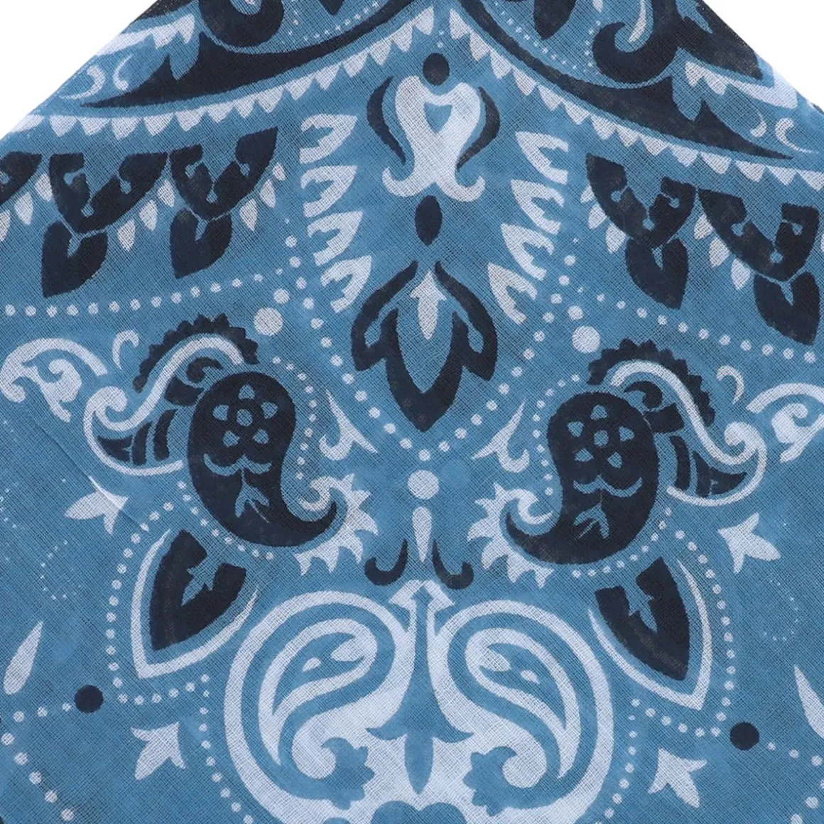 Foulard bandana bleu - Petit format
