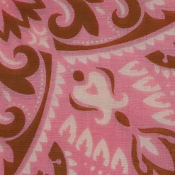 Foulard bandana rose - Grand format
