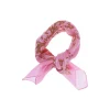 Foulard bandana rose - Petit format