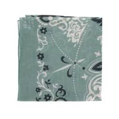 Foulard bandana vert - Grand format