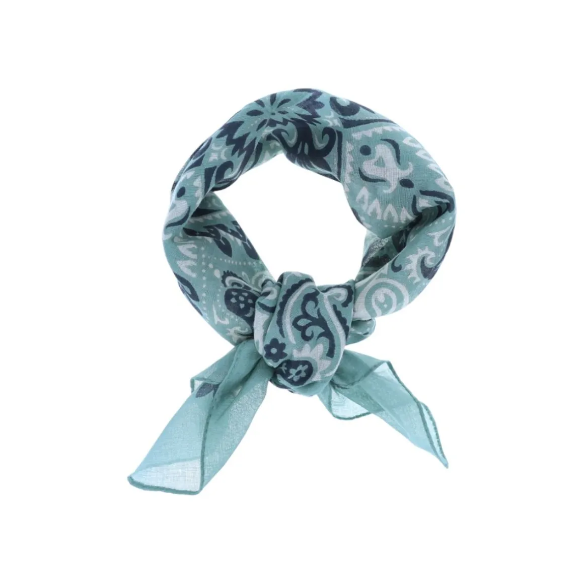 Foulard bandana vert - Petit format