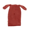 Gant de toilette éponge lapin Terracotta
