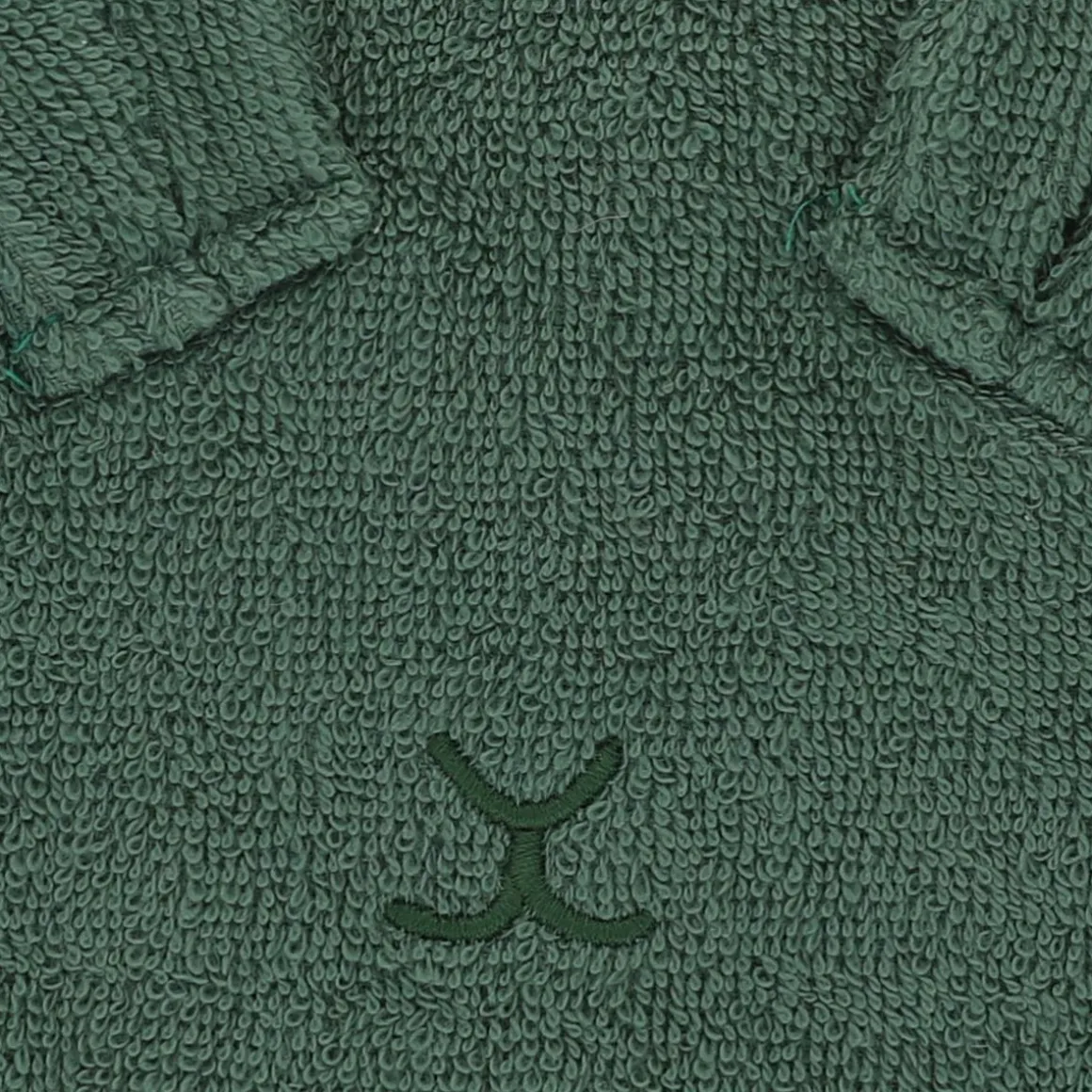 Gant de toilette éponge vert - Doux comme un agneau
