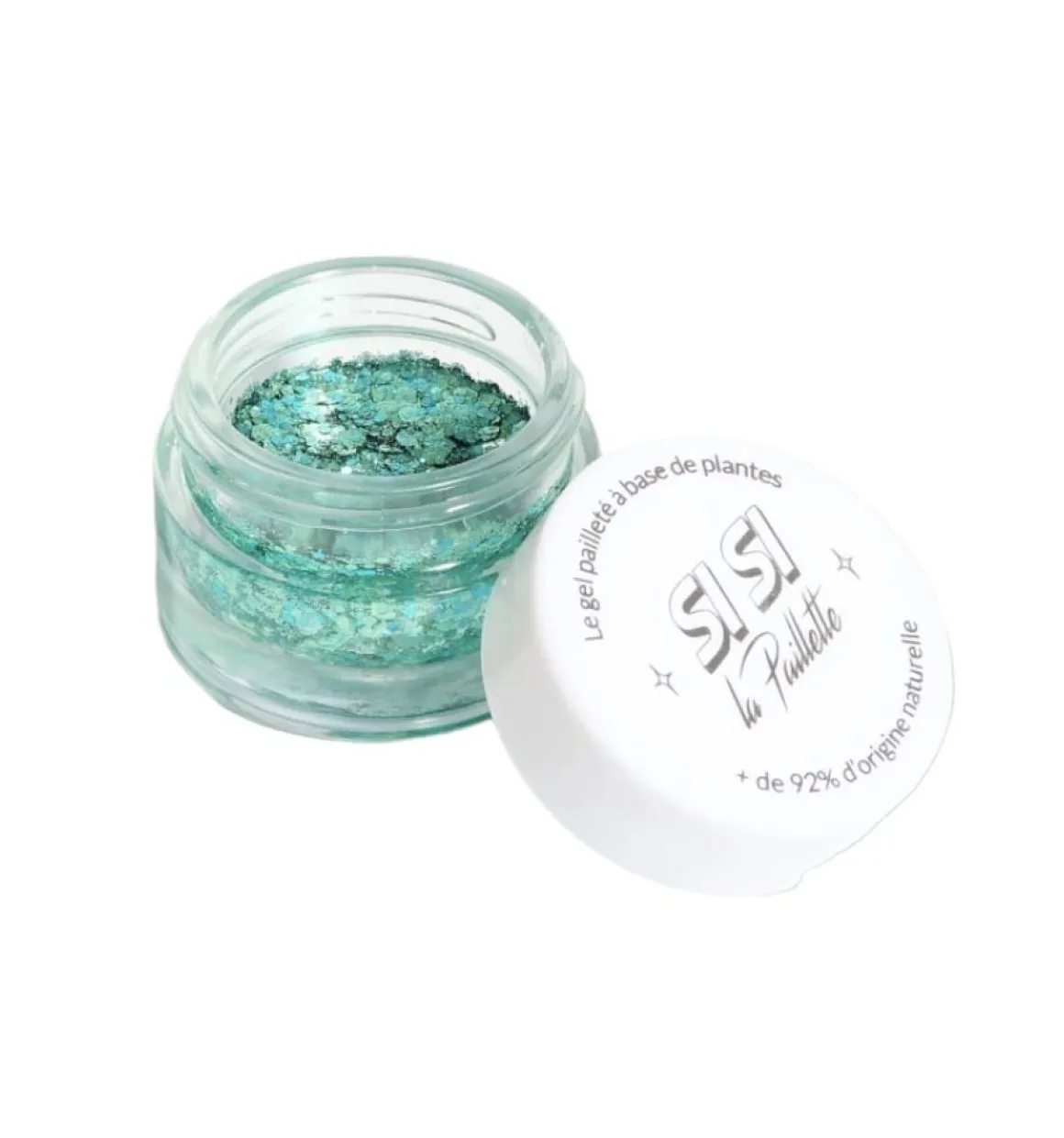Gel pailleté polysirène
