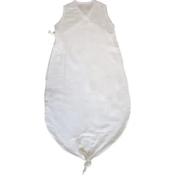 Gigoteuse d'été blanche avec nœud