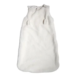 Gigoteuse en tissu sherpa blanc - Doux comme un agneau