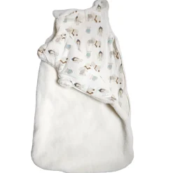 Gigoteuse en tissu sherpa blanc - Doux comme un agneau