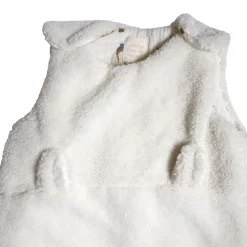 Gigoteuse en tissu sherpa blanc - Doux comme un agneau