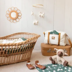 Gigoteuse en tissu sherpa blanc - Doux comme un agneau