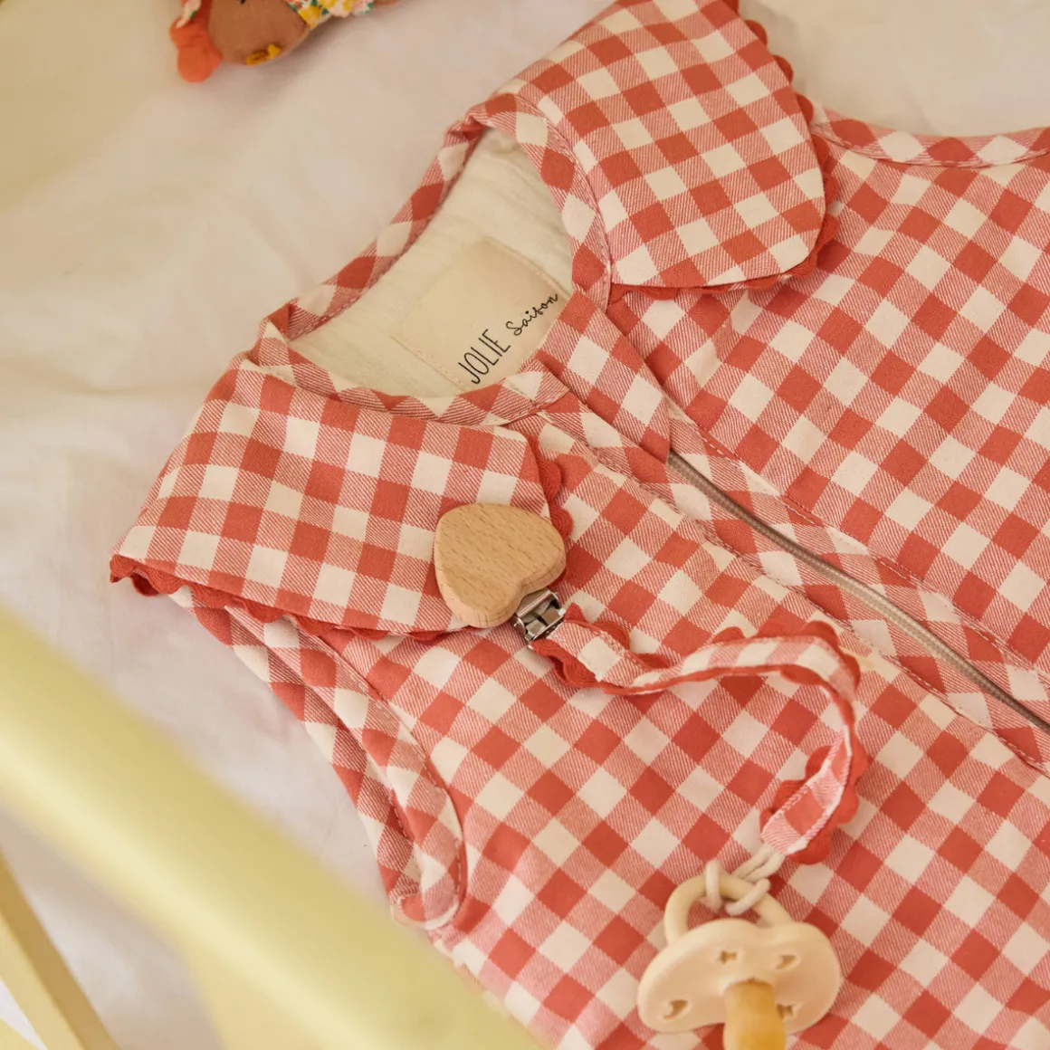 Gigoteuse vichy - La petite poule rousse