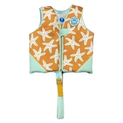 Gilet de natation gonflable enfant étoiles de mer 18-30 kg