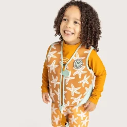 Gilet de natation gonflable enfant étoiles de mer 18-30 kg