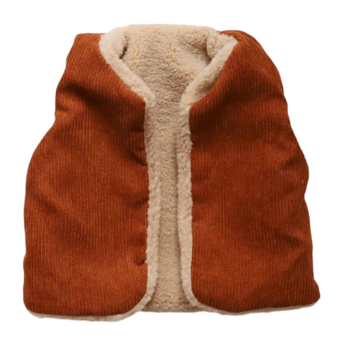 Gilet sans manches fausse fourrure - Bébé Highland
