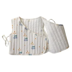 Gilet sans manches matelassé à nouer - Ma bonne étoile