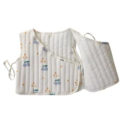 Gilet sans manches matelassé à nouer - Ma bonne étoile