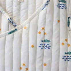 Gilet sans manches matelassé à nouer - Ma bonne étoile