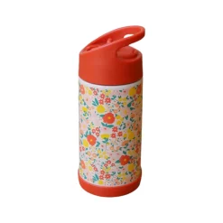 Gourde isotherme fleurie - 300ml - La petite poule rousse