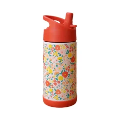 Gourde isotherme fleurie - 300ml - La petite poule rousse