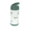 Gourde isotherme kaki Léopard - 300ml