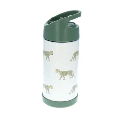 Gourde isotherme kaki Léopard - 300ml