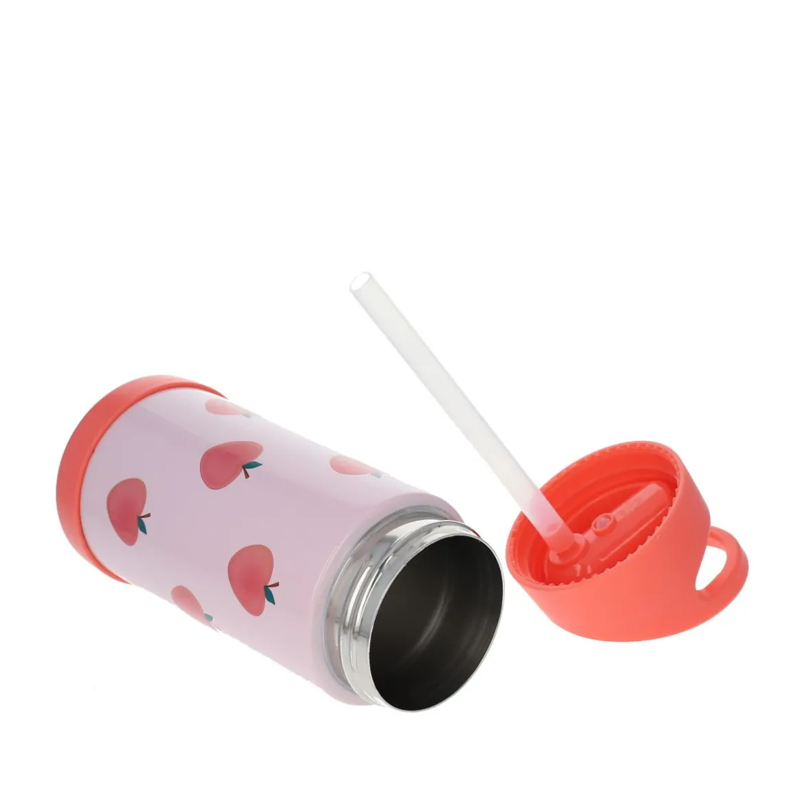 Gourde isotherme pommes roses - 300ml - Dans mon jardin