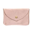 Grand porte-monnaie enveloppe cuir or rose