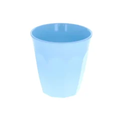 Grand verre en mélamine bleu