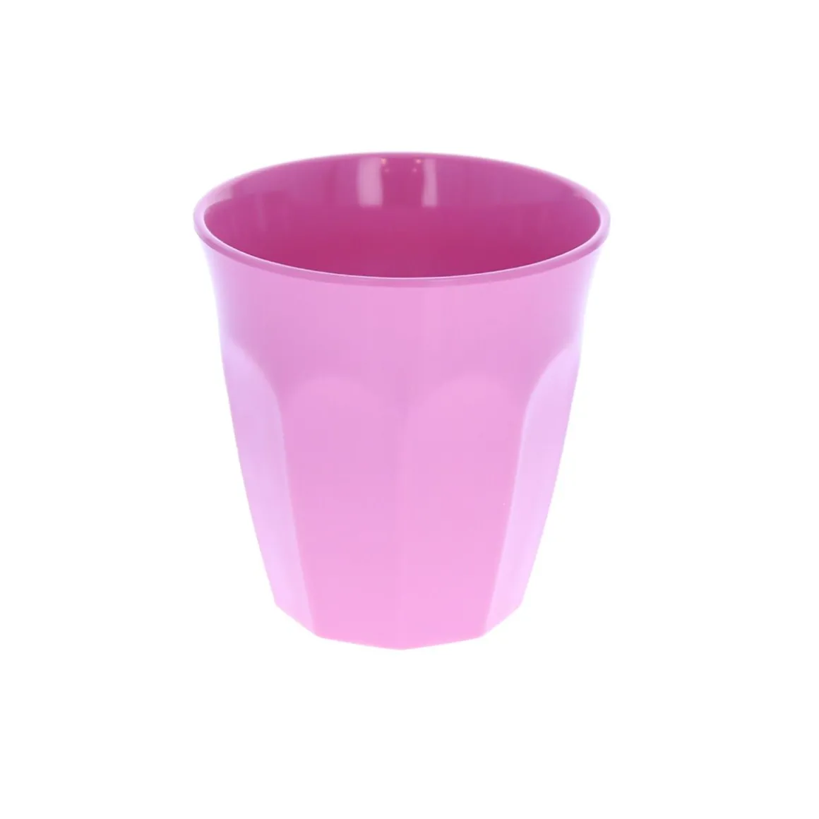 Grand verre mélamine rose