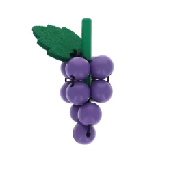 Grappe de raisin en bois