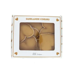 Guirlande bébé Cœur Moutarde