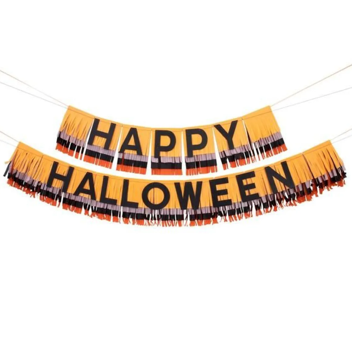 Guirlande Halloween à franges