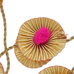 Guirlande Indienne doré et rose