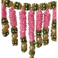 Guirlande Indienne toran rose