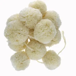 Guirlande Pompons ecrue