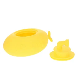Jeu de bain en silicone sous-marin jaune