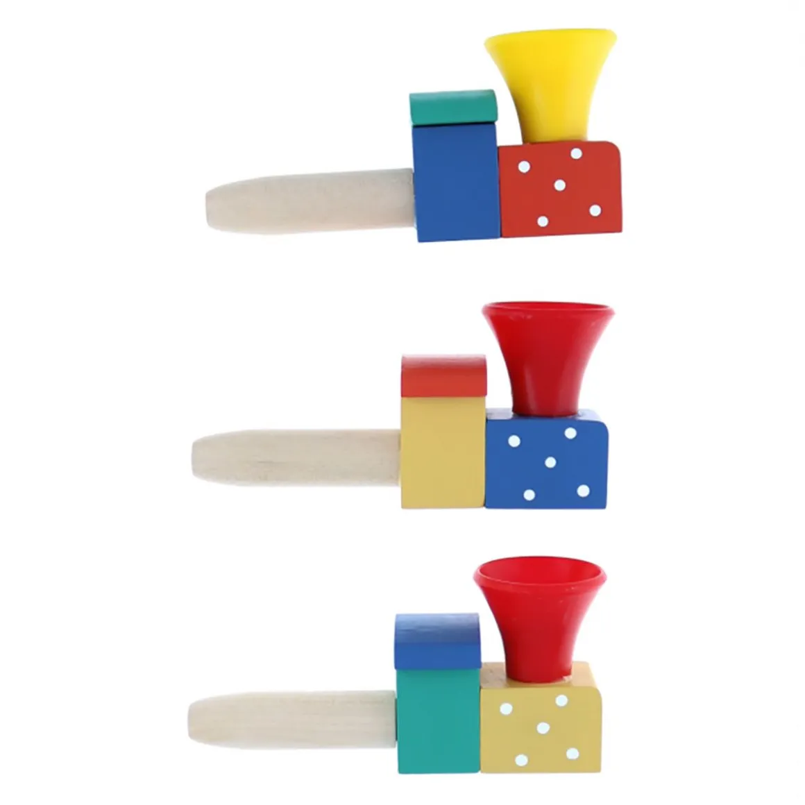 Jeu de balle à souffler train