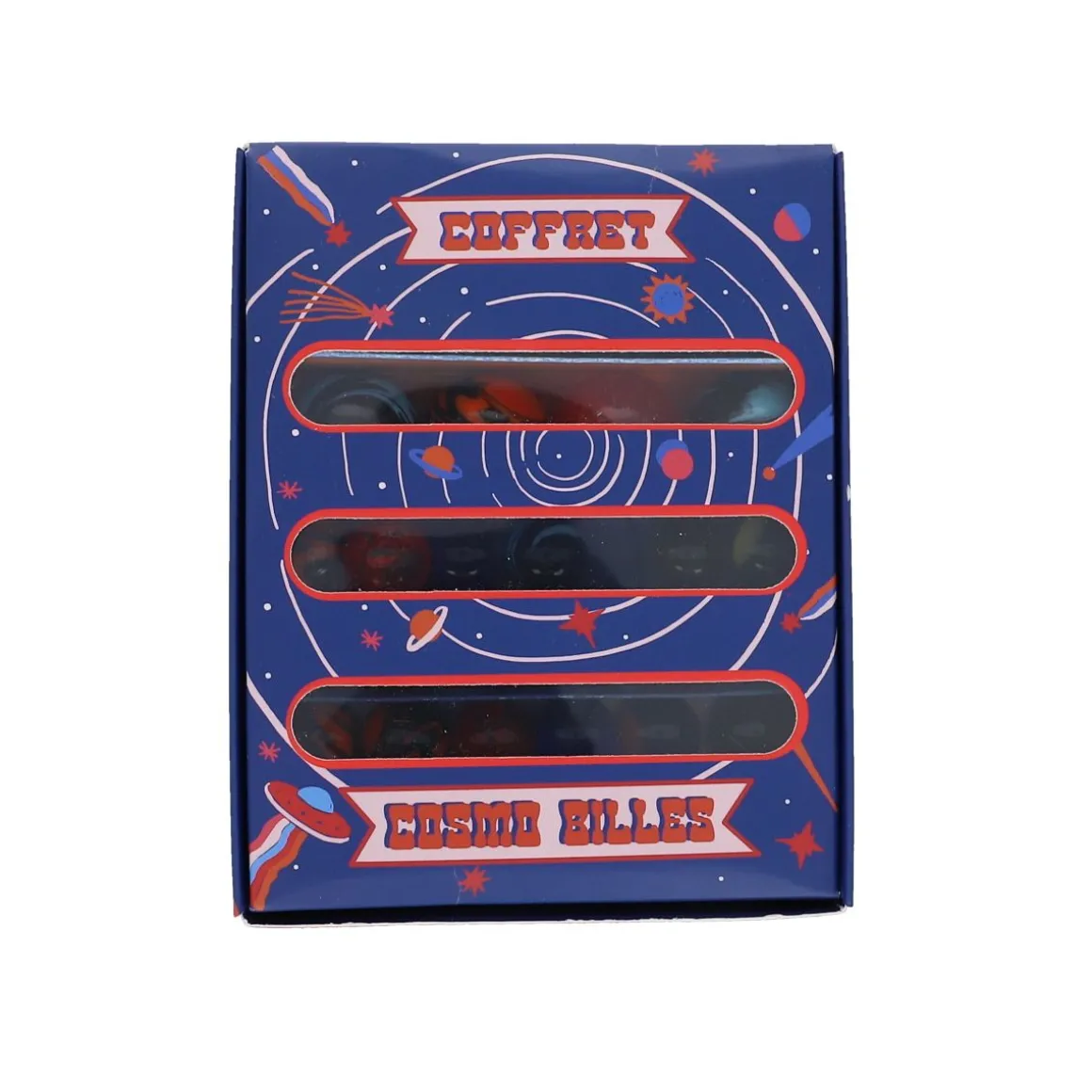 Jeu de billes astronautes coffret Cosmo-Billes