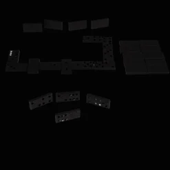 Jeu de dominos en bois