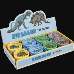 Jeu de patience à billes dinosaures