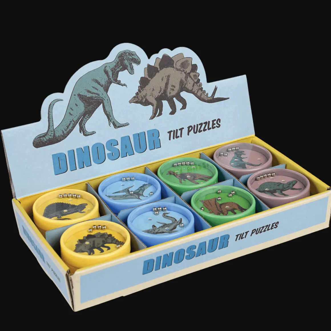 Jeu de patience à billes dinosaures