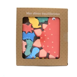 Jeu en bois dinosaures à empiler