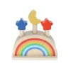 Jeu en bois Pop up arc en ciel